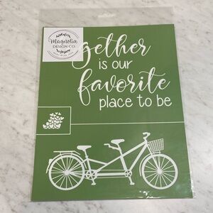 Magnolia Design Co Together is our Favorite Bike Silkscreen Stencils NEW
